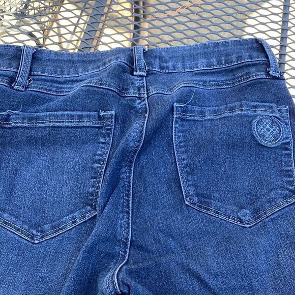 LAURI FELT STRAIGHT LEG SIZE S DARK WASH DYED TO MATCH THREAD - Picture 3 of 7